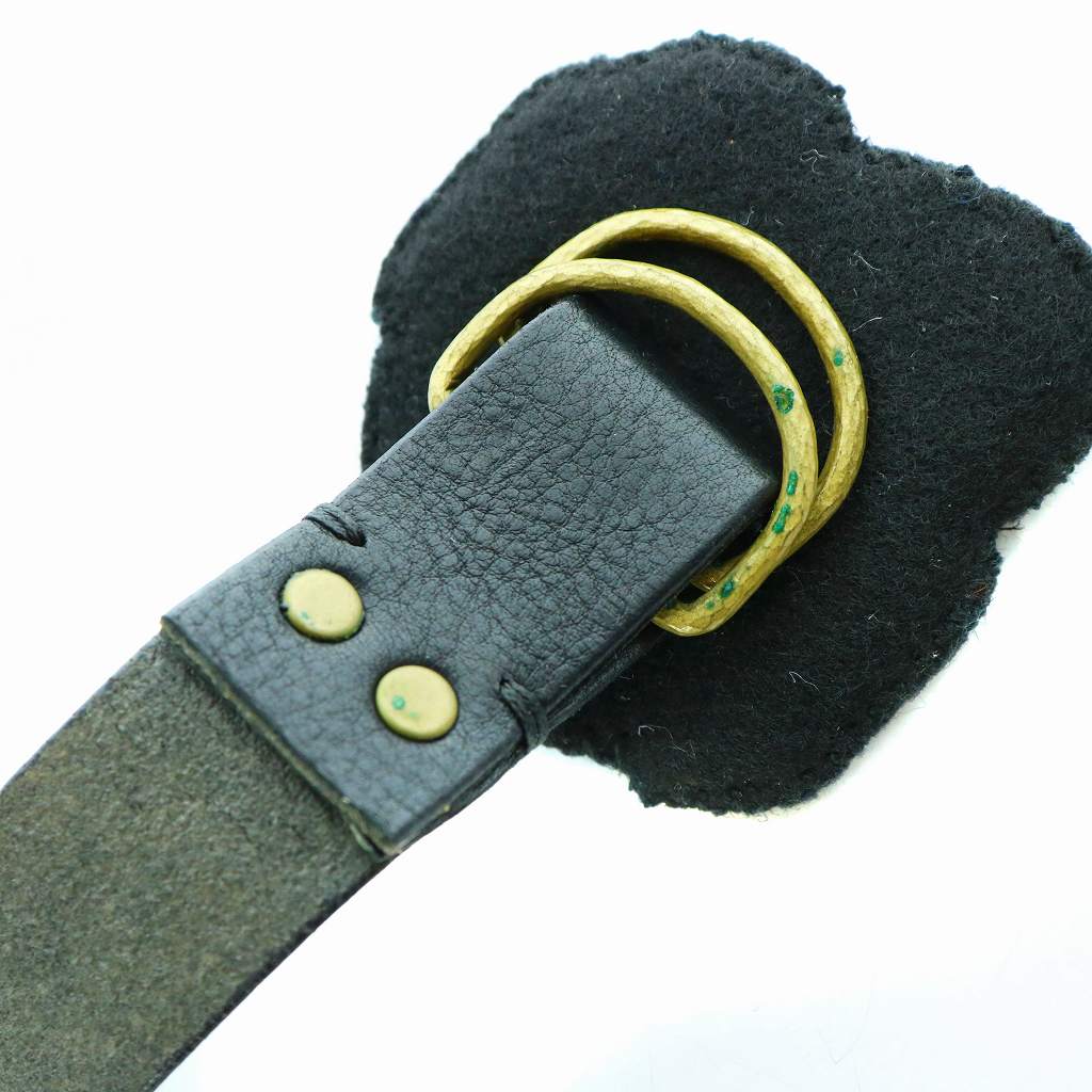 ミナペルホネン mina perhonen land puzzle ベルト レザー