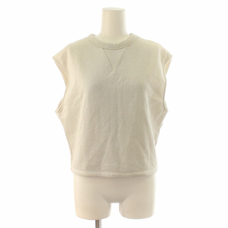 MACPHEE マカフィー ベスト/ノースリーブ S ピンク MACPHEE - MACPHEE マカフィー ベスト&frasl;ノースリーブ S ピンク 古着