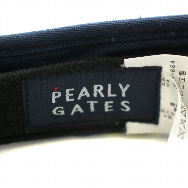 PEARLY GATES - マーク レインキャップ ＜ロゴ/千鳥柄＞ (UNISEX) | PEARLY GATES