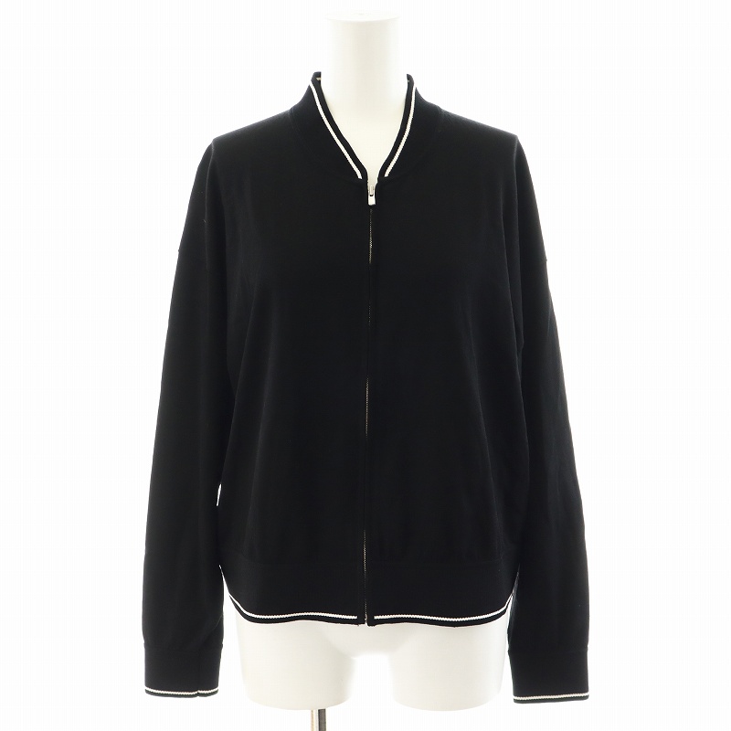 Theory Compact Crepe Sweatshirt Bomber