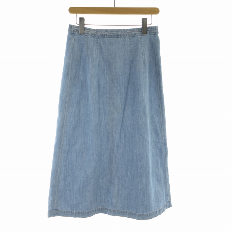 アーペーセー A.P.C. デニムスカート フレア マキシ ロング