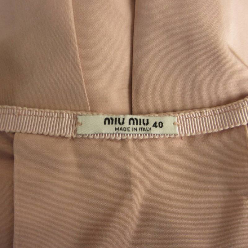 超美品！miumiu ミュウミュウ プリーツ スカート 40 MIU MIU - 値下げ 新品 ミュウミュウ プリーツスカート 40サイズ