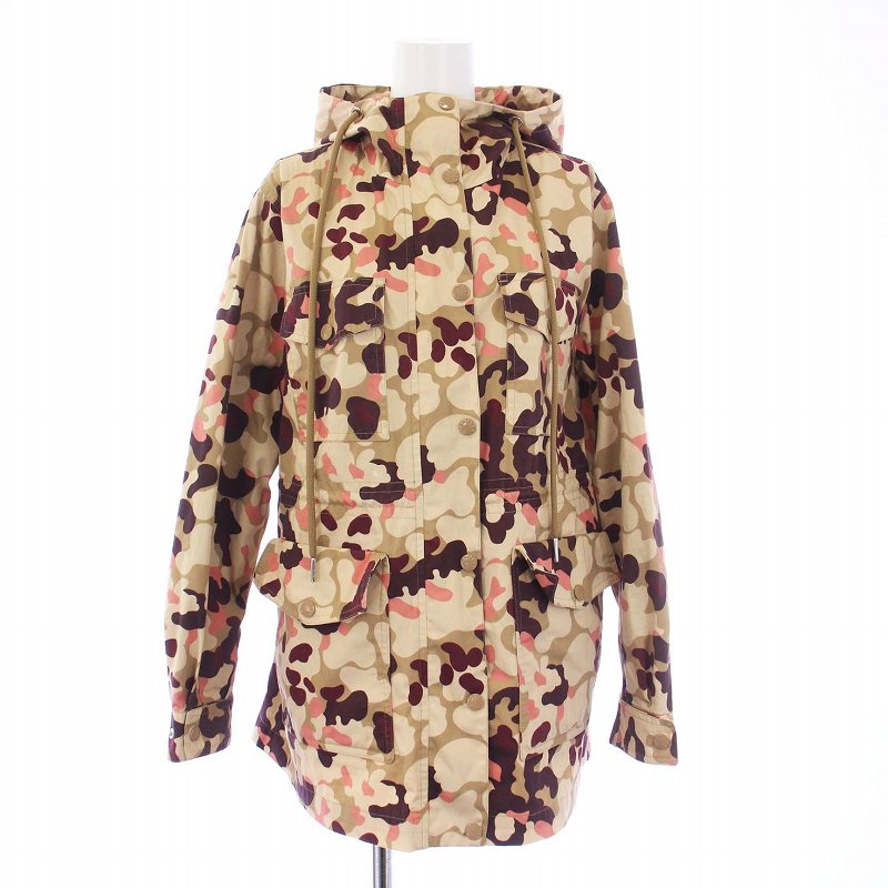 MONCLER 迷彩柄 フード付き マウンテンパーカー