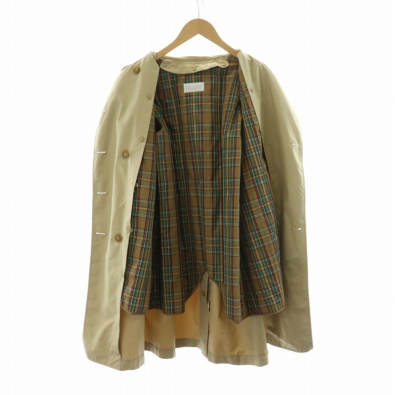マッキントッシュトレンチコートライナーチェックロングベルト