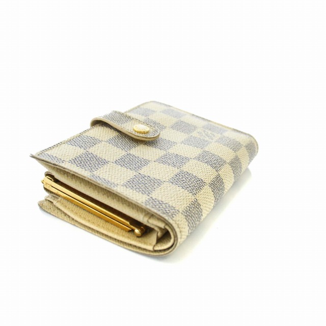 ルイヴィトン ポルトフォイユ ヴィエノワ ダミエ アズール がま口 二つ折り ルイヴィトン ダミエアズール ポルトフォイユ ヴィエノワ 二つ折り