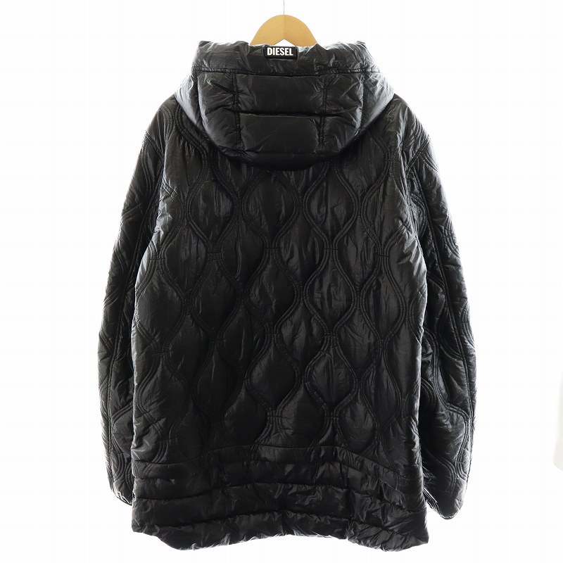 ディーゼル DIESEL 中綿コート ロング丈 フード ナイロン ディーゼル DIESEL 中綿コート ロング丈 フード ナイロン