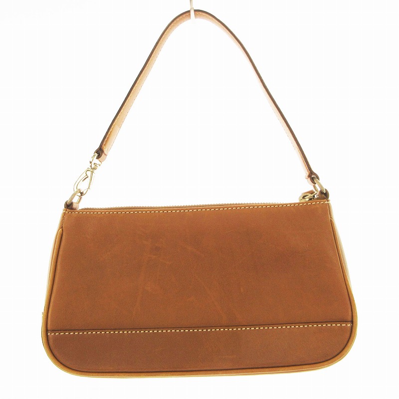 コーチ COACH ハンプトン デミポーチハンドバッグ ミニバッグ レザー