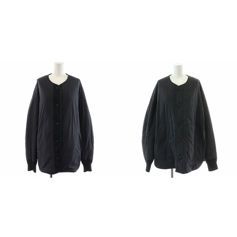 plage hakuu ハクウ 別注 キルティング リバーシブルブルゾン　36 plage hakuu ハクウ 別注 キルティング リバーシブルブルゾン 36