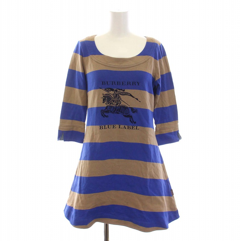 バーバリーブルーレーベル BURBERRY BLUE LABEL ワンピース ミニ