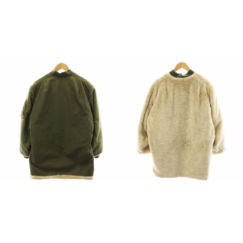 ゼロエイトサーカス 08SIRCUS China MA-1×eco fur reverside