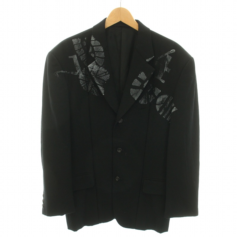 コムデギャルソンオムプリュスHOMME PLUS ジャケット95AW数字プリント 1995AW Sleep COMME des GARCONS HOMME PLUS｜コムデギャルソン