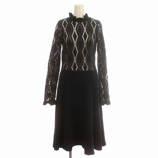 See By Chloe 黒レース　パーティドレス　フォーマル　ワンピース See By Chloe 黒レースパーティドレスフォーマルワンピース