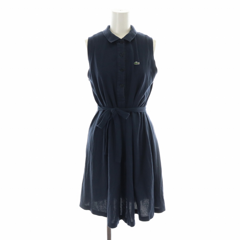 ラコステ　ワンピース 新品未使用 LACOSTE ラコステ ワンピース レディース S／S POLO DRESS