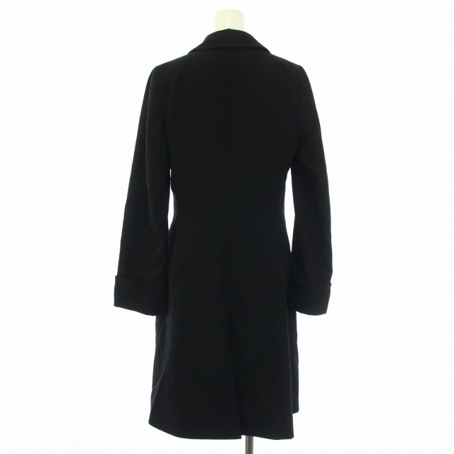 EMPORIO ARMANI 黒 チェスターコート 【公式通販】