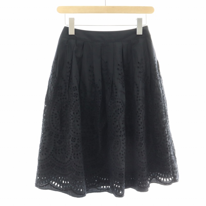 トゥービーシック TO BE CHIC フレアスカート ロング ミモレ 花 トゥービーシック TO BE CHIC フレアスカート ロング ミモレ 花