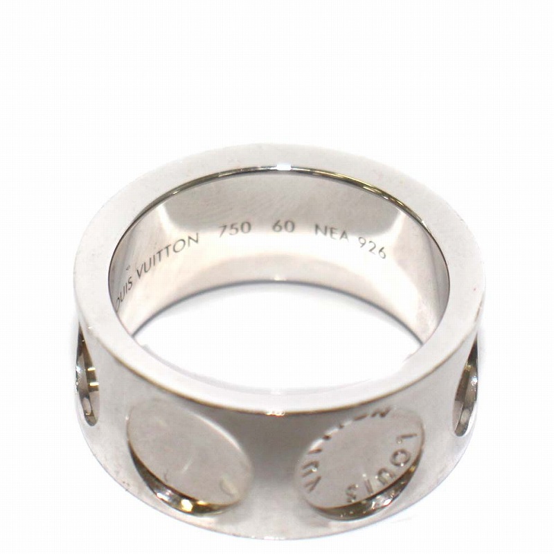 ルイヴィトン LOUIS VUITTON グランドバーグ アンプラント リング 指輪