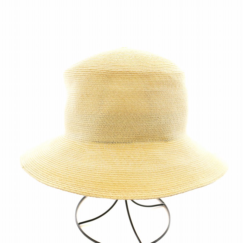 FOXEY ストローハット パッキングハット　BEACH 麦わら帽子 ホワイト FOXEY - FOXEY フォクシーリボン 麦わら帽子 ストローハット