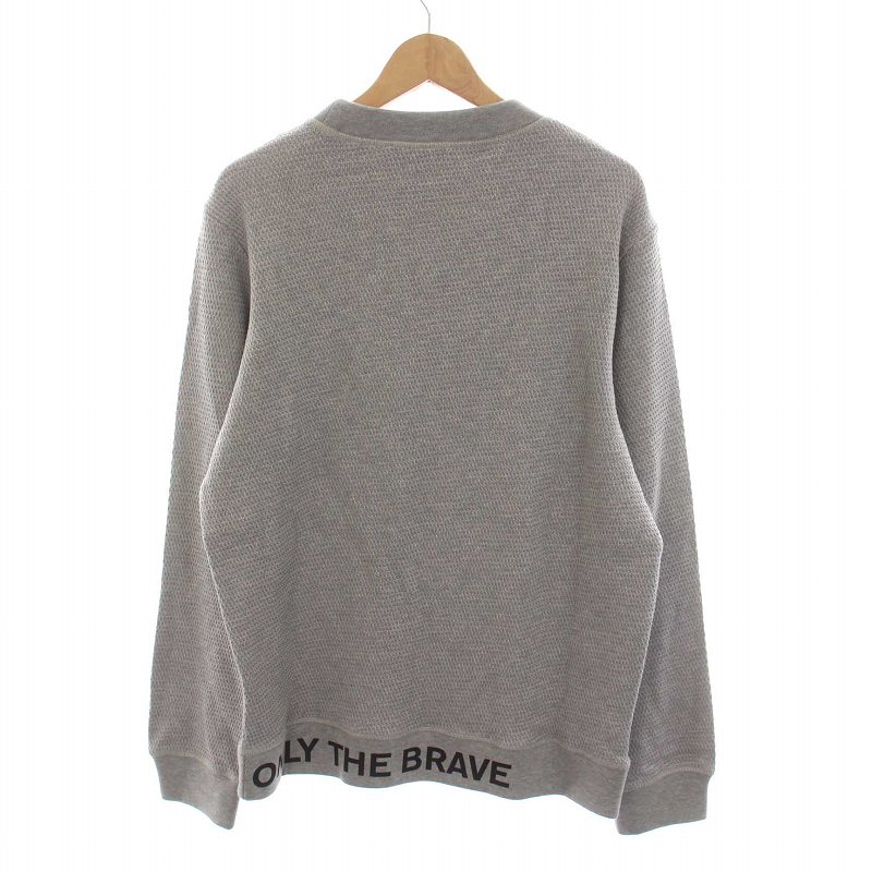 ディーゼル DIESEL Tシャツ カットソー 裾ロゴプリント ワッフル