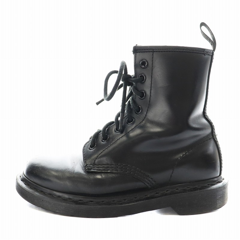 Dr. Martens ブラックブーツ UK 4 Dr.Martens】ドクターマーチン サイドゴアブーツ／ブラック 黒