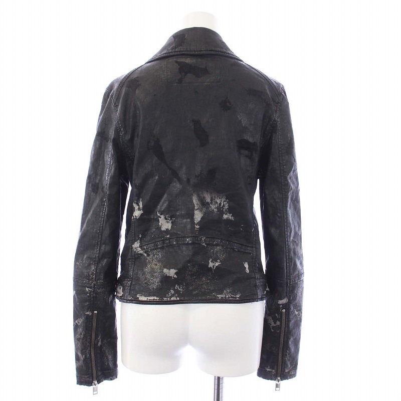 ディーゼル DIESEL KERBIZ-SP-NE ライダースジャケット ダブル