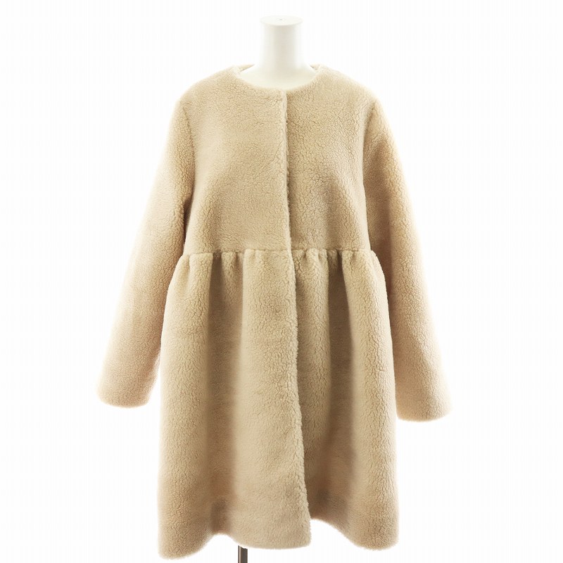 【yori】もふボアコート　ベージュ36 完売商品 yori ヨリ ※ もふボアコート ※ 完売 ※ベージュ 【公式通販】