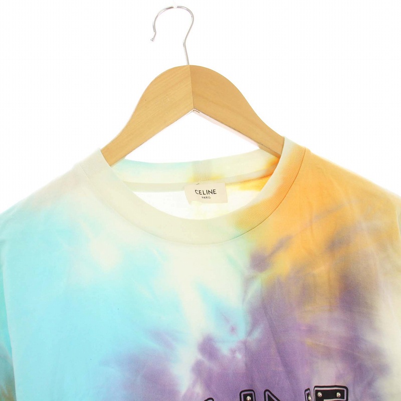 セリーヌ CELINE 21SS STUDDED LOGO TEE スタッズロゴTシャツ
