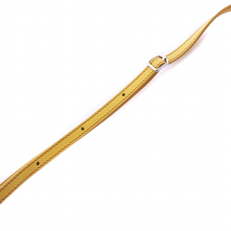 J&Mデヴィッドソン2WAYバッグ】ショルダーイエロー黄色フリンジ