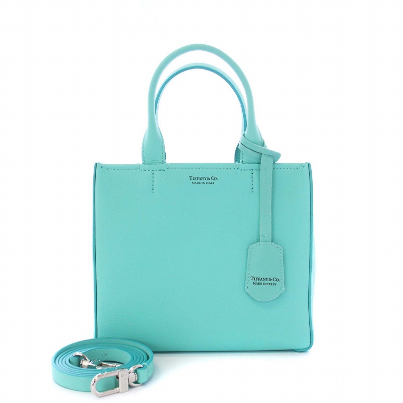 ティファニー TIFFANY & CO. マイクロトート 2WAY トートバッグ 