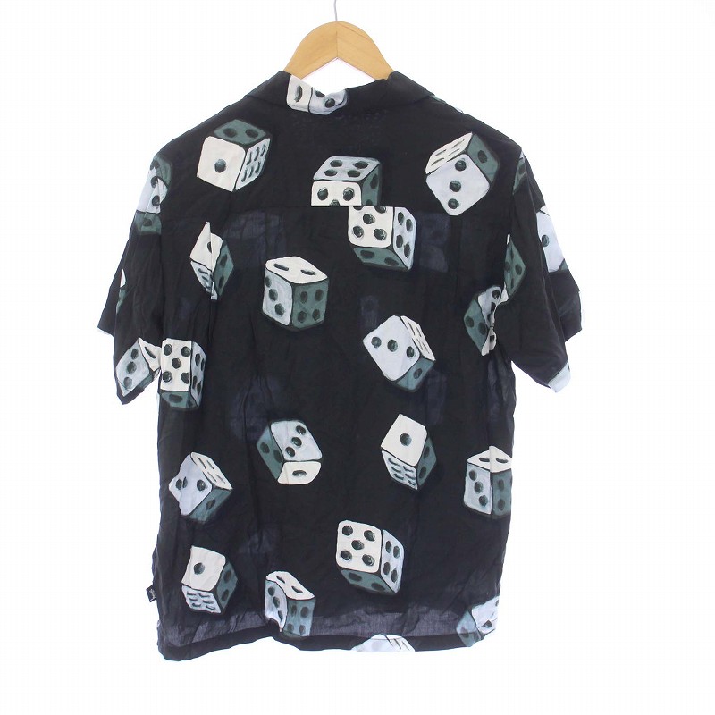 ステューシー STUSSY DICE PATTERN S/S SHIRT アロハシャツ ステューシー STUSSY DICE PATTERN S/S SHIRT アロハシャツ