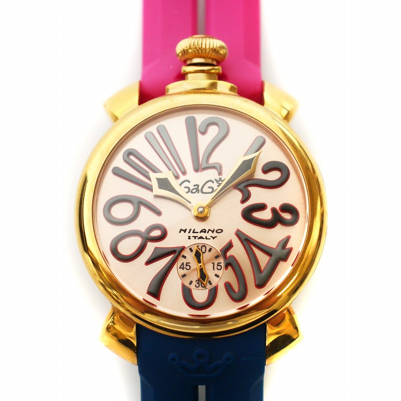 GaGa MILANO ガガミラノ マヌアーレ48 手巻き時計 1240001018380_1.jpg