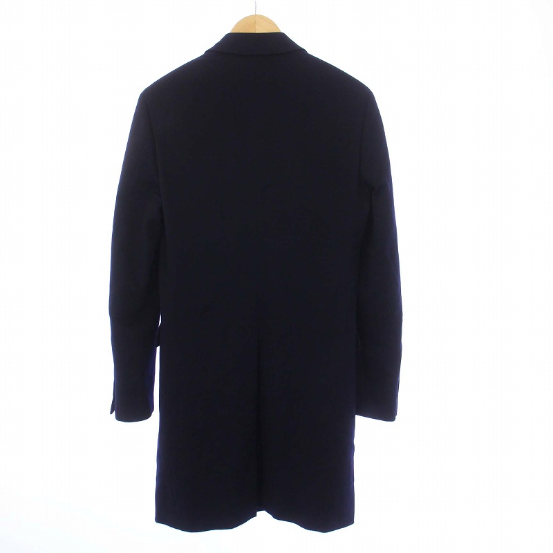 プラダ PRADA チェスターコート アウター ロング カシミヤ100％ 比翼 