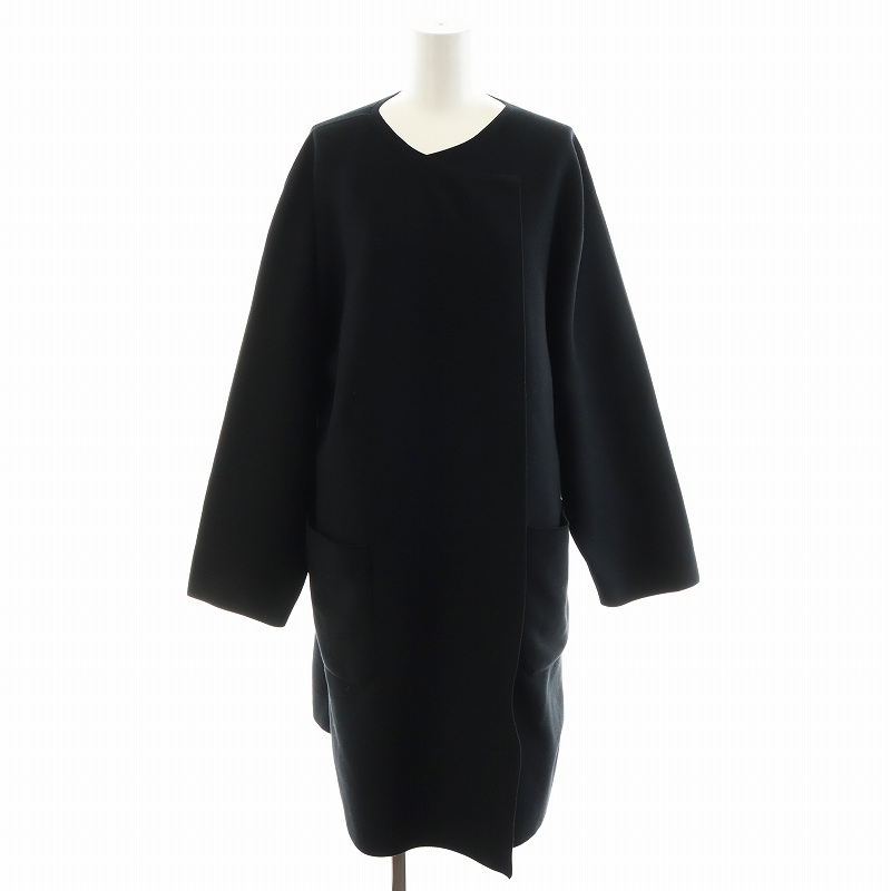 ISSEY MIYAKE プリーツ　ロングカーディガン　ブラック　Sサイズ ISSEY MIYAKE イッセイミヤケISSEY プリーツロングカーディガン