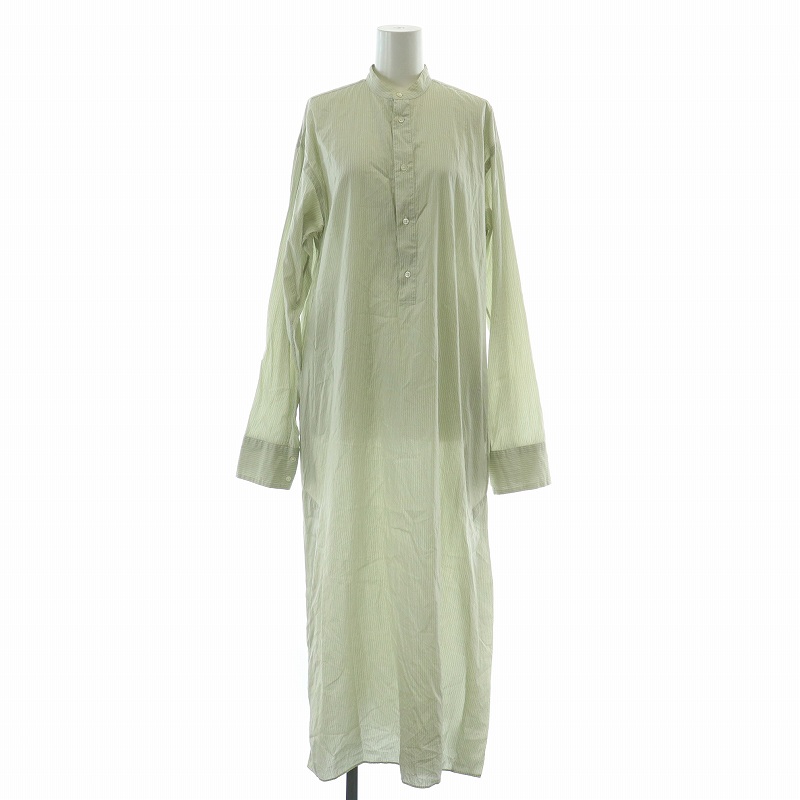 オーラリー AURALEE FINX SILK STRIPE LONG ONE PIECE FINX オーラリー AURALEE FINX SILK STRIPE LONG ONE PIECE FINX