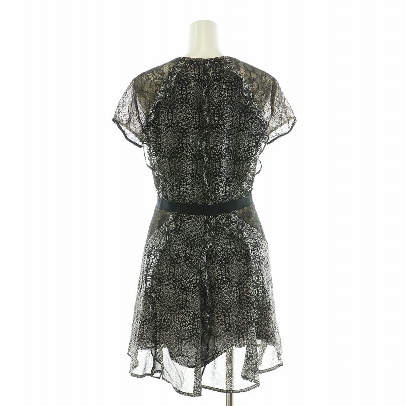 BCBGMAXAZRIA ブラック ノースリーブ ミニワンピース 2