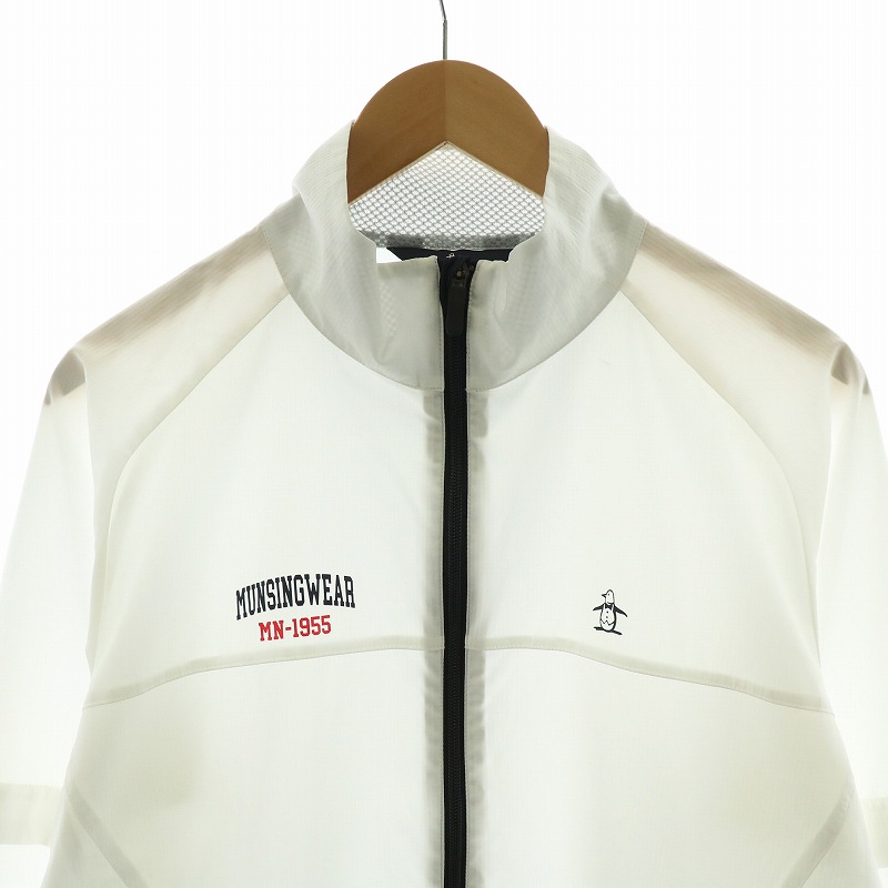MUNSINGWEAR ホワイト ジャケット MUNSINGWEAR ホワイト ジャケット