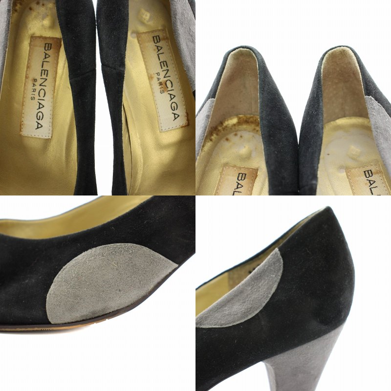バレンシアガ BALENCIAGA パンプス スエード 良品