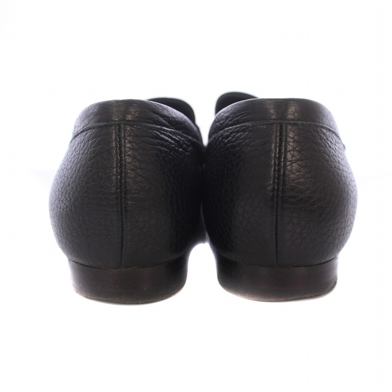 ブレンタ BRENTA ローファー シューズ レザー 37 24cm 黒 ブラック /BM  