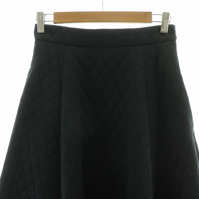 UNITED ARROWS ブラック フレアスカート UNITED ARROWS（ユナイテッドアローズ）の「C/STN フレア