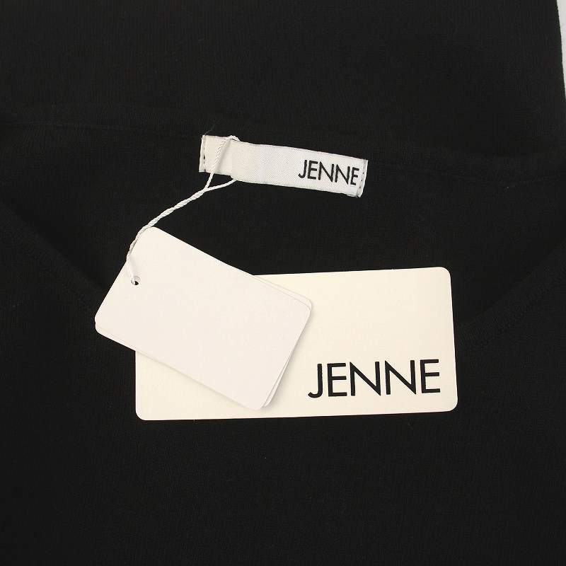 未使用品 ジェンヌ JENNE 24AW レーススリーブニットトップス カットソー 刺繍 長袖 S ブラック sks24aw-nt05 /YM レディース レーススリーブニットトップス｜JENNE(ジェンヌ)公式通販：パリ