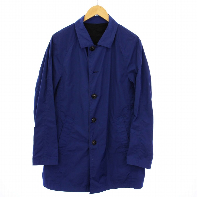 美品　バーバリーブルーレーベル　ベルテッドコート　黒　ステンカラー　40 L BURBERRY BLUE LABEL - 美品 バーバリー ブラックレーベル