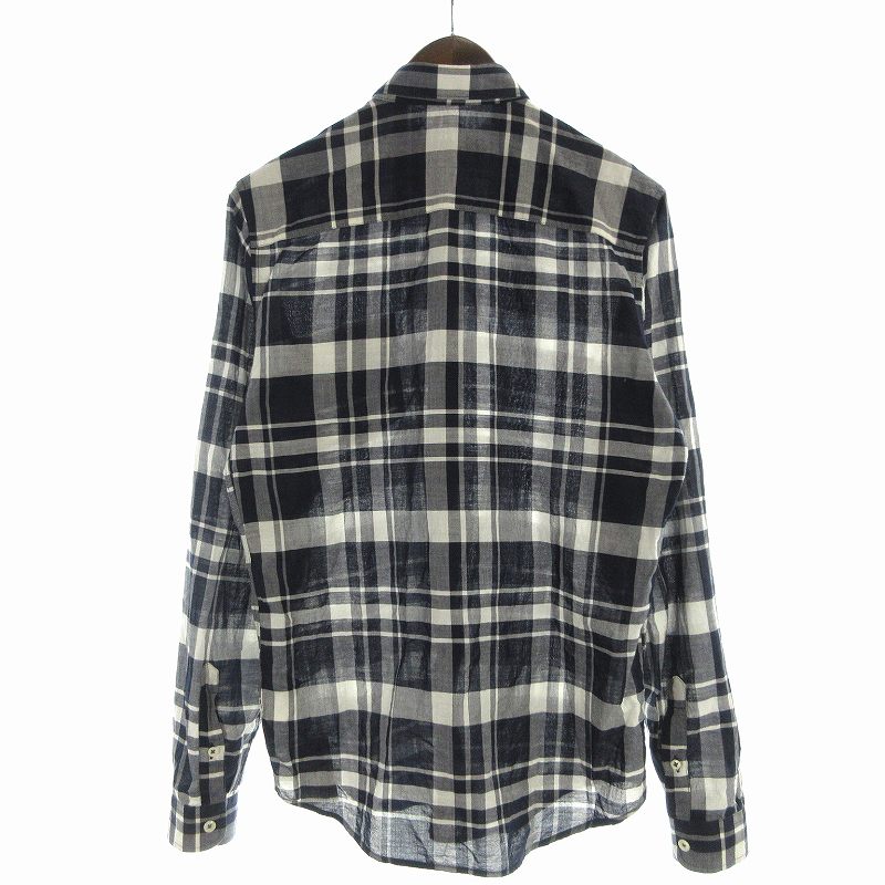 アミアレクサンドルマテュッシ 25AW USH786 ハートA刺繍ボタンダウン