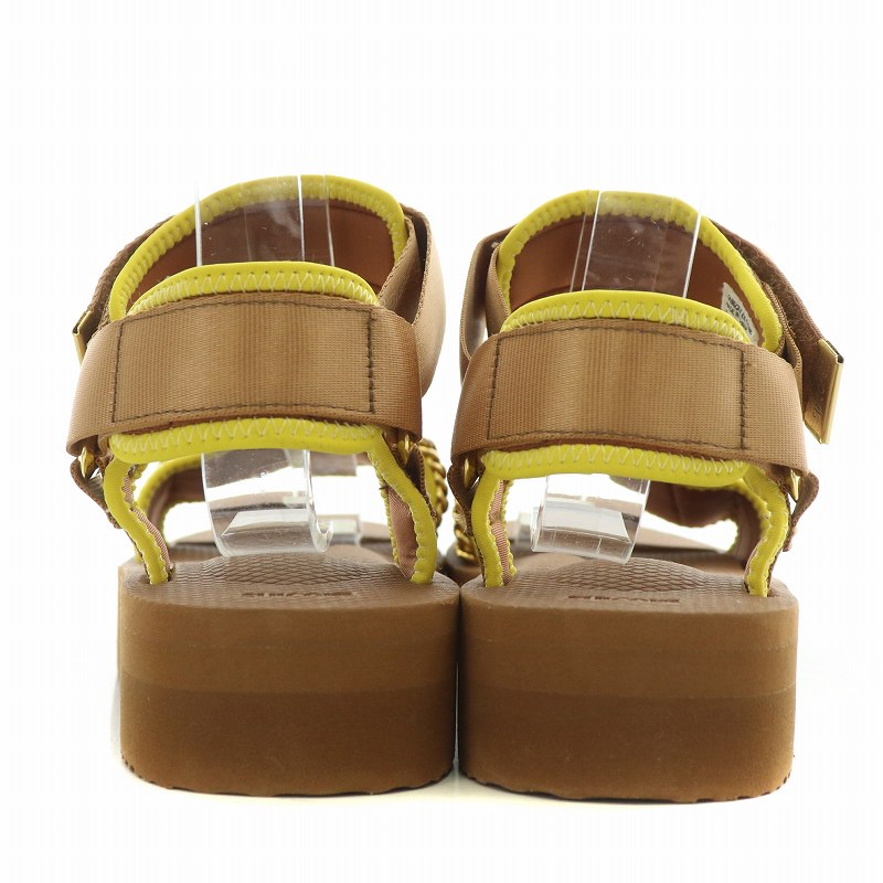 SUICOKE（スイコック）× MUVEIL コラボ サンダル パール チェーン MUVEIL（ミュベール）✕ SUICOKE（スイコック）コラボサンダル