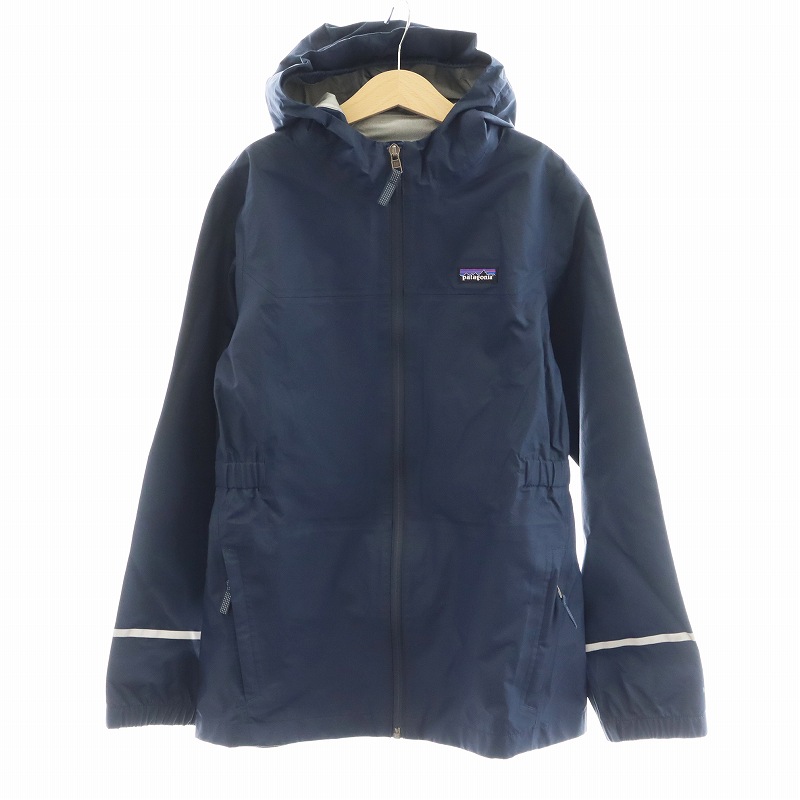 パタゴニア Patagonia マウンテンパーカー ロゴ XL 14 紺 ネイビー 
