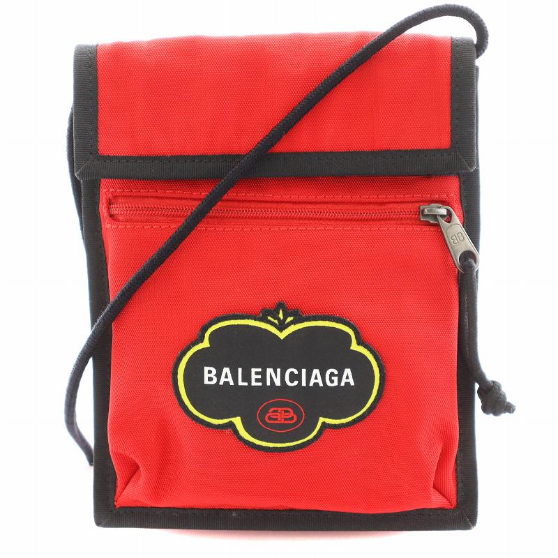 ボンバーハニー☆バレンシアガ　エクスプローラー　ショルダー　サコッシュ バレンシアガ BALENCIAGA エクスプローラー BBロゴ サコッシュ