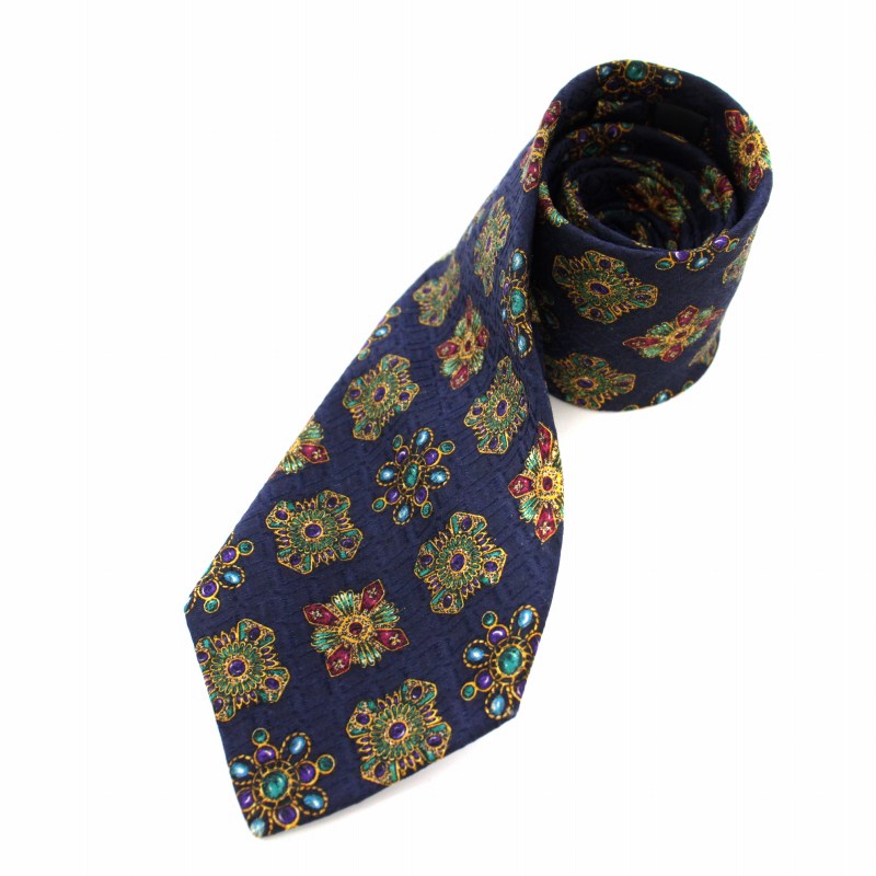 バーバリー、CHANEL　ネクタイ CHANEL◇ネクタイ/シルク/NVY/総柄/メンズ : セカンドストリートYahoo