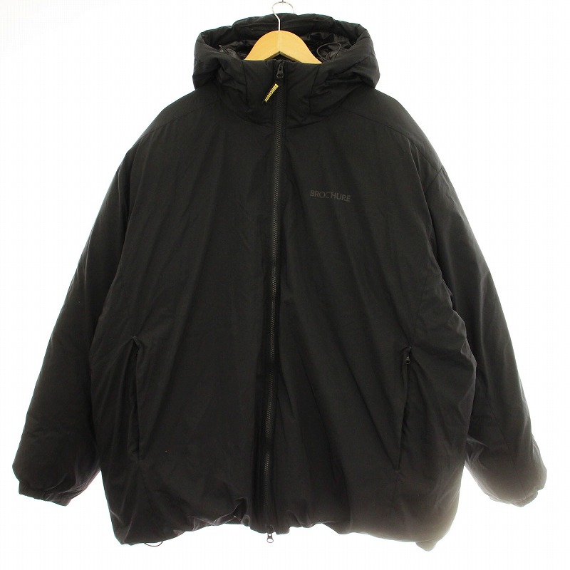 新品未使用品 BROCHURE × ALWAYTH ダウンジャケット ブローシュア BROCHURE ALWAYTH 242-03 BR+ALWT ARGENTUM HOODY ダウン