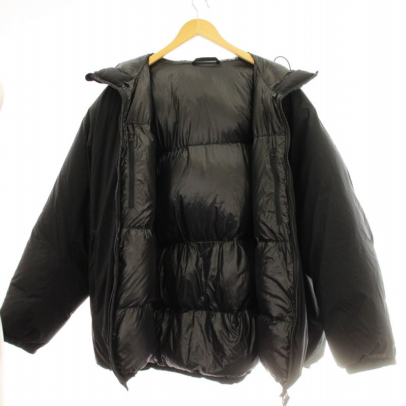 ブローシュア BROCHURE ALWAYTH 242-03 BR+ALWT ARGENTUM HOODY ダウン