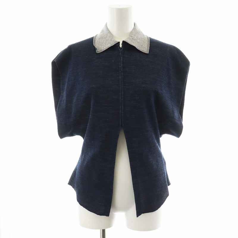 マメクロゴウチ Mame Kurogouchi 24AW Wool Reversible-Jersey Top 