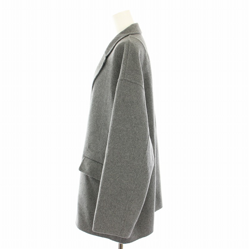スピック&スパン 24AW ウールミックスリバージャケット 未使用品 スピック&スパン Spick&Span 24AW ウールミックス