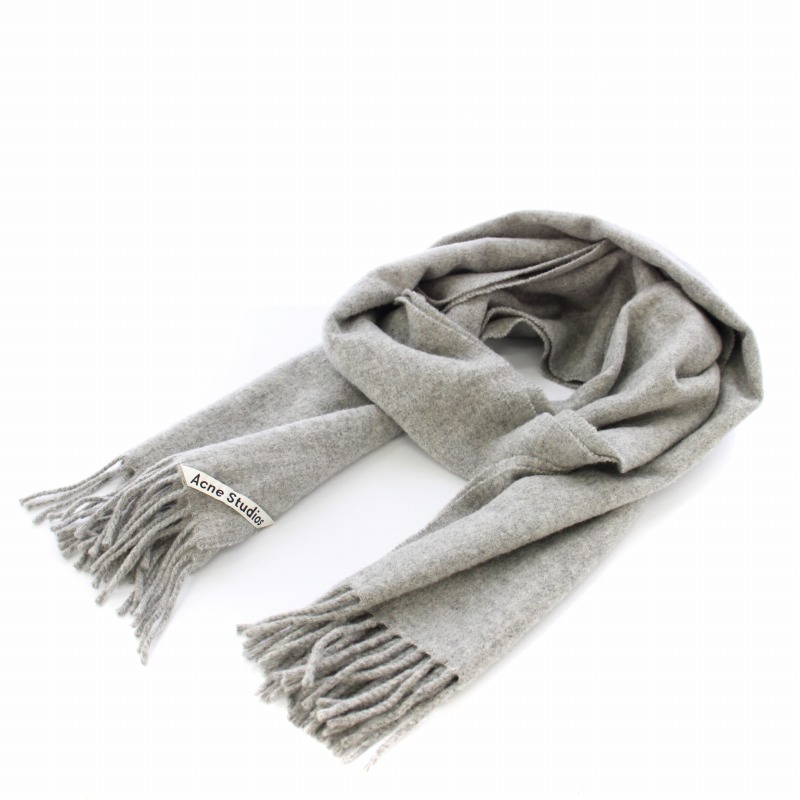 Acne Studios チェック柄マフラー ベージュ系 Acne Studios(アクネ